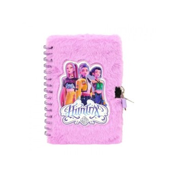 Set Diario Segreto con lucchetto e penna 4 colori K-pop Demon Hunters | Cloclorinda.it