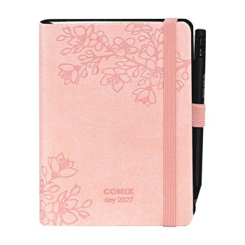 Agenda Comix Special 2027 Giornaliera Mignon Rosa Sakura | Cloclorinda.it