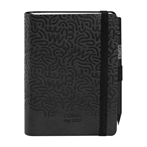 Agenda Comix Special 2027 Giornaliera Mignon Nera Sketch | Cloclorinda.it
