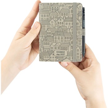 Agenda Comix Special 2027 Giornaliera Mignon Grigia Case | Cloclorinda.it