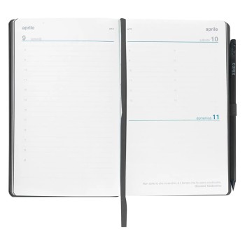 Agenda Comix 2027 Giornaliera Large Nera 12 Mesi | Cloclorinda.it