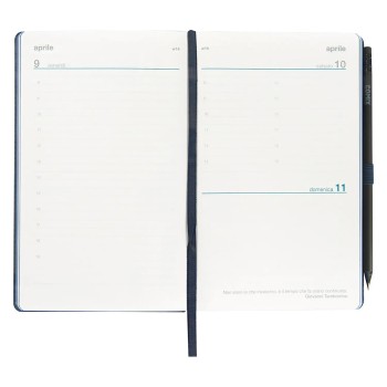 Agenda Comix 2027 Giornaliera Large Blu Texture 12 Mesi | Cloclorinda.it