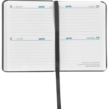 Agenda 2027 Comix 12 Mesi Biday Small Black TX | Cloclorinda.it