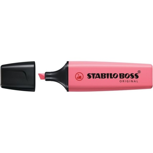 EVIDENZIATORE STABILO BOSS PASTEL ROSA CILIEGIA | Cloclorinda.it