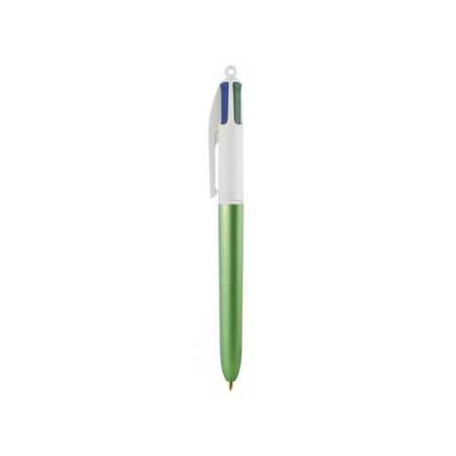 Penna a Sfera BIC 4 Colori Glacé – Punta 1 mm Verde | Cloclorinda.it