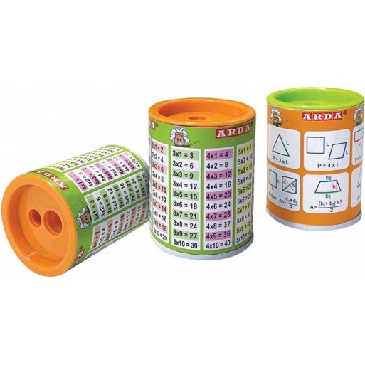 TEMPERINO CONTENITORE LATTA 2 FORI MATHEMATICS ARDA | Cloclorinda.it