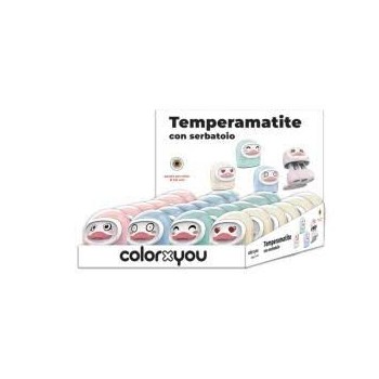 Colorxyou - temperamatite papera con serbatoio | Cloclorinda.it