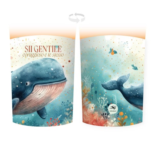 PAPER LAMP – SII GENTILE, CORAGGIOSO E TE STESSO | Cloclorinda.it