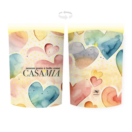 PAPER LAMP – NESSUN POSTO È BELLO COME CASA MIA | Cloclorinda.it