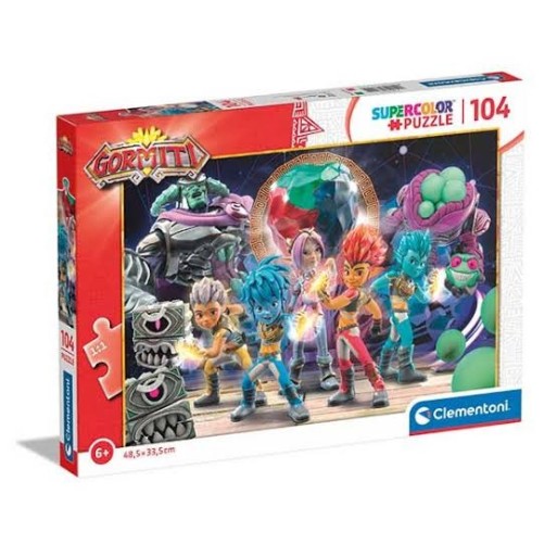 Puzzle 104 pezzi gormiti | Cloclorinda.it