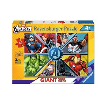 PUZZLE AVENGERS 60 PZ | Cloclorinda.it