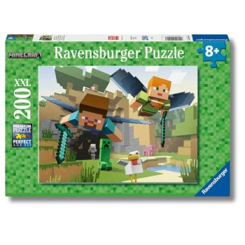 Ravensburger - Minecraft Puzzle, 200 XXL Pieces | Cloclorinda.it