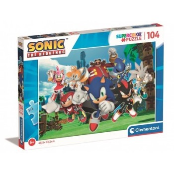Puzzle 104 Sonic CLEMENTONI| Cloclorinda.it