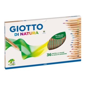 Pastelli Di Natura Giotto - assortiti - conf. 36 | Cloclorinda.it