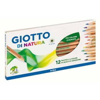 Pastelli Di Natura Giotto - assortiti - conf. 12 | Cloclorinda.it