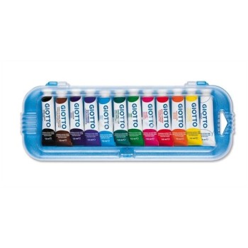 Tubetti tempera Giotto - 7,5 ml - assortito - 302500 (conf.12) | Cloclorinda.it
