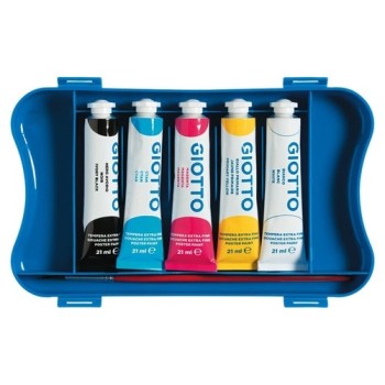 Tubi tempera Giotto - 21 ml - conf. 5 \| Cloclorinda.it