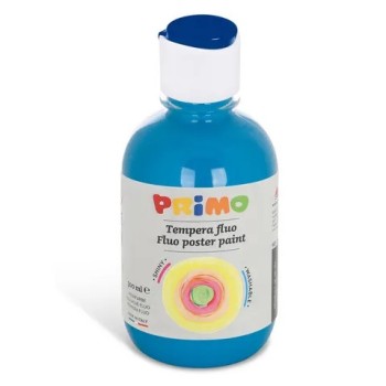 Tempera primi passi turchese fluo 300ml | Cloclorinda.it
