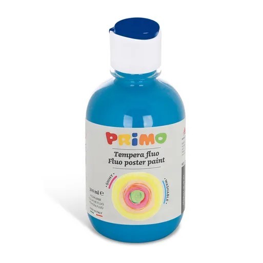 Tempera primi passi turchese fluo 300ml | Cloclorinda.it
