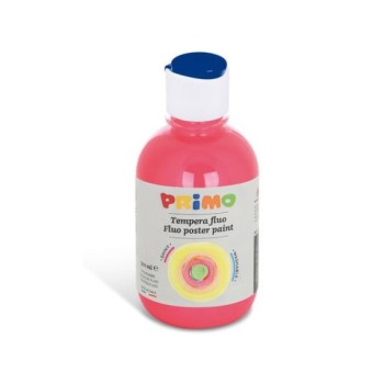 Tempera in bottiglia Primo primi passi 300 ml fucsia fluo | Cloclorinda.it