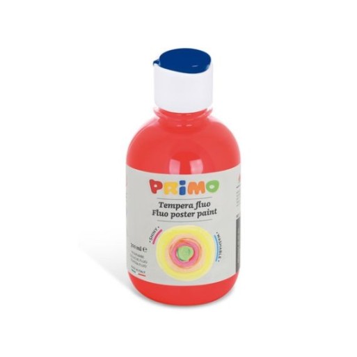 Tempera in bottiglia Primo primi passi 300 ml vermiglio fluo | Cloclorinda.it
