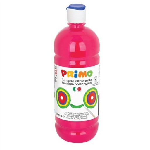 Colori a Tempera Primo 1000 ml. Magenta | Cloclorinda.it