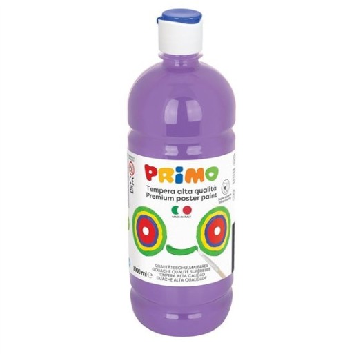 Colori a Tempera Primo 1000 ml. Lilla | Cloclorinda.it
