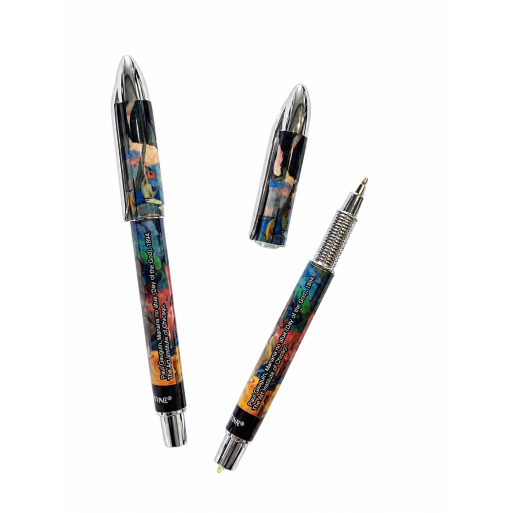 Penna a sfera Haltadefinizione con decorazione artistica | Cloclorinda.it