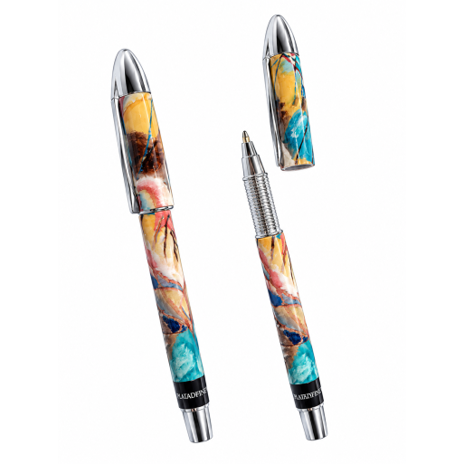 Penna a sfera Haltadefinizione con decorazione artistica | Cloclorinda.it
