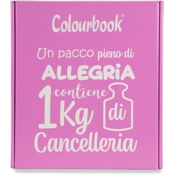 Box sorpresa 1kg cancelleria assortita Rosa | Cloclorinda.it