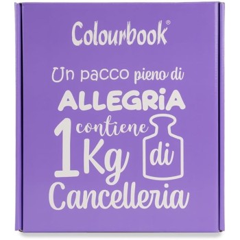 Box sorpresa 1kg cancelleria assortita Lilla | Cloclorinda.it