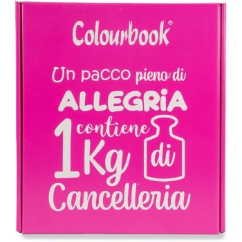 Box sorpresa 1kg cancelleria assortita Fuxia | Cloclorinda.it