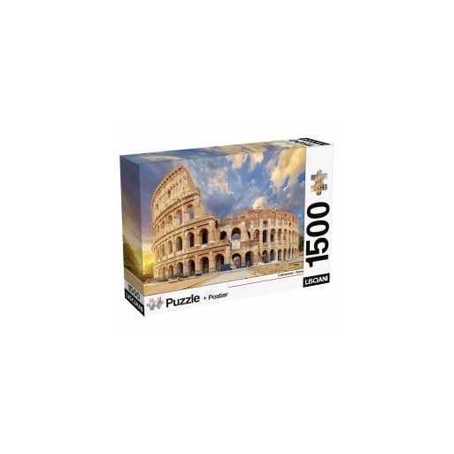 Puzzle + Poster Colosseo 1500 pezzi | Cloclorinda.it