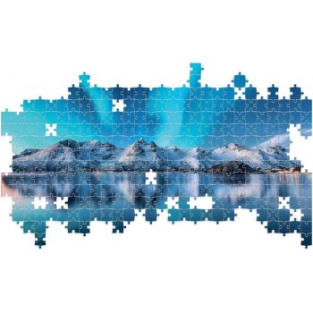 Puzzle + Poster Aurora Borealis 1500 pezzi | Cloclorinda.it