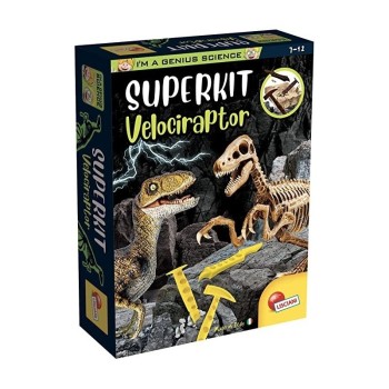 I'M A GENIUS SUPERKIT VELOCIRAPTOR | Cloclorinda.it