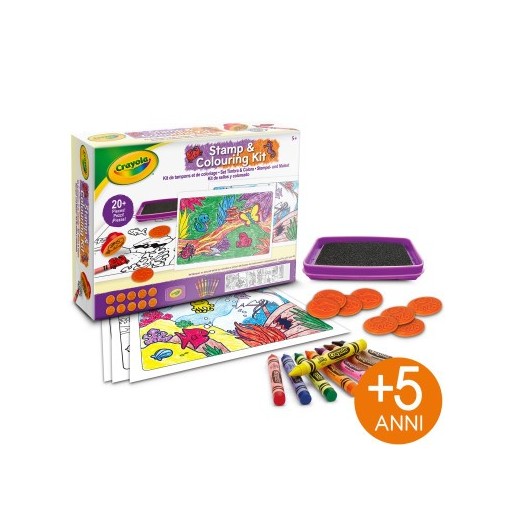 SET TIMBRA E COLORA CRAYOLA | Cloclorinda.it