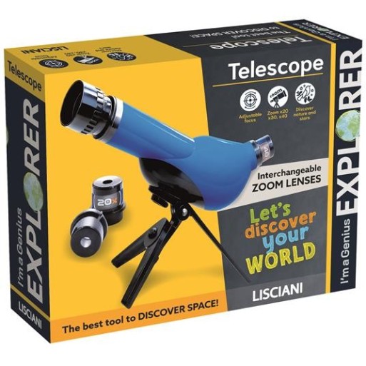 I'm a Genius Explorer Telescopio | Cloclorinda.it