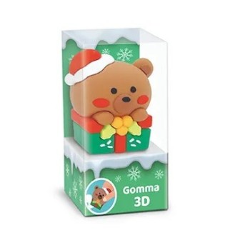 Gomma 3D Christmas | Cloclorinda.it