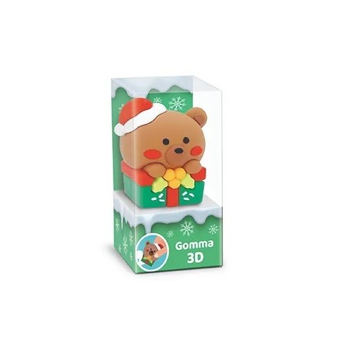 Gomma 3D Christmas | Cloclorinda.it