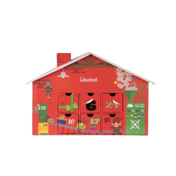 Calendario dell’Avvento Colourbook 24 Sorprese | Cloclorinda.it