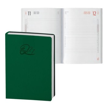 Agenda 2027 Femmena Giornaliera SDS 15x21 cm – Verde, 416 Pagine | Cloclorinda.it