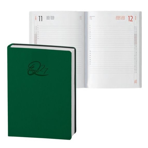 Agenda 2027 Femmena Giornaliera SDS 15x21 cm – Verde, 416 Pagine | Cloclorinda.it