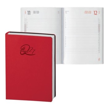 Agenda 2027 Femmena Giornaliera SDS 15x21 cm – Rosso, 416 Pagine | Cloclorinda.it