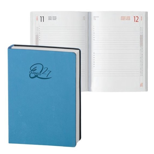 Agenda 2027 Femmena Giornaliera SDS 15x21 cm – Azzurro, 416 Pagine | Cloclorinda.it