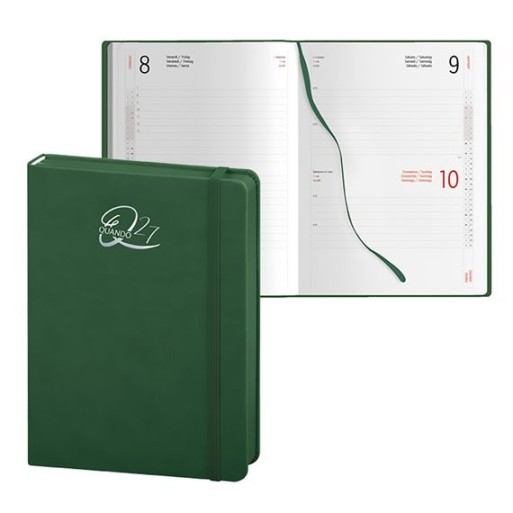 Agenda 2027 Medina Giornaliera SDA 15x21 cm – Taglio Verde, 336 Pagine | Cloclorinda.it