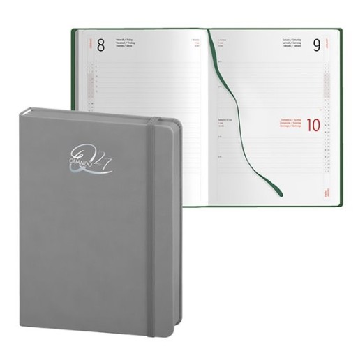 Agenda 2027 Medina Giornaliera SDA 15x21 cm – Taglio Grigio, 336 Pagine | Cloclorinda.it