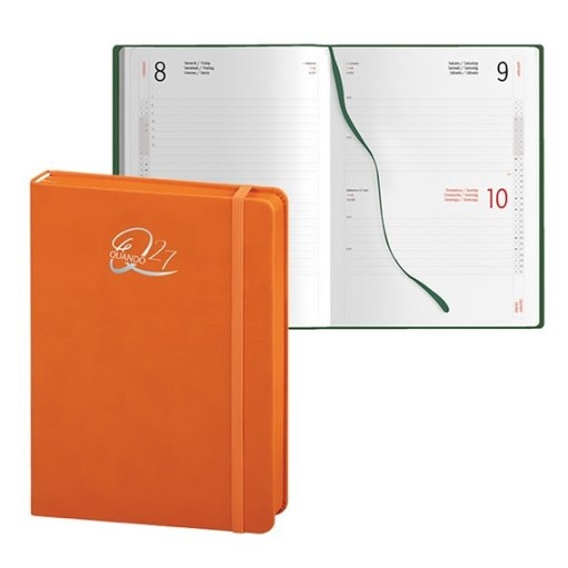 Agenda 2027 Medina Giornaliera SDA 15x21 cm – Taglio Arancione, 336 Pagine | Cloclorinda.it