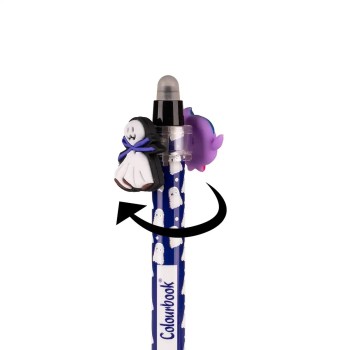 Penna gel cancellabile Twist Halloween | Cloclorinda.it